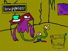 bruppeteer-bashful birthday