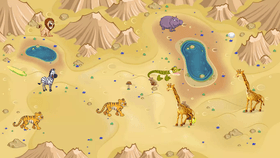 Lion hunt simulator