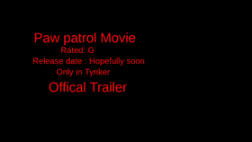 Paw patrol Trailer