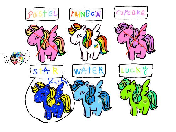 Unicorn adoptables!  1