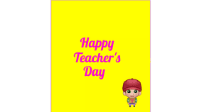 Teacher's Day Card