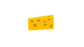 stare at cheese