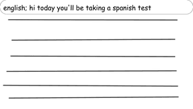 spanish test (easy?)