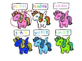 Unicorn adoptables! 1