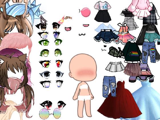 ☁️ Gacha life dressup! ☁️ 2 1 1