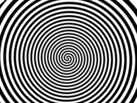 Hypnotism  Black and white 1