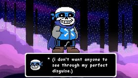 TS sans has somthing to say