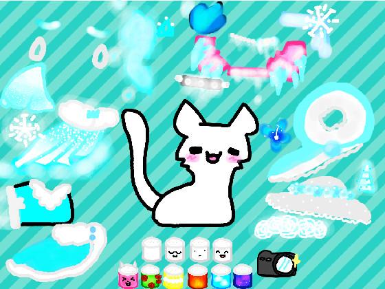 Cat dressup winter