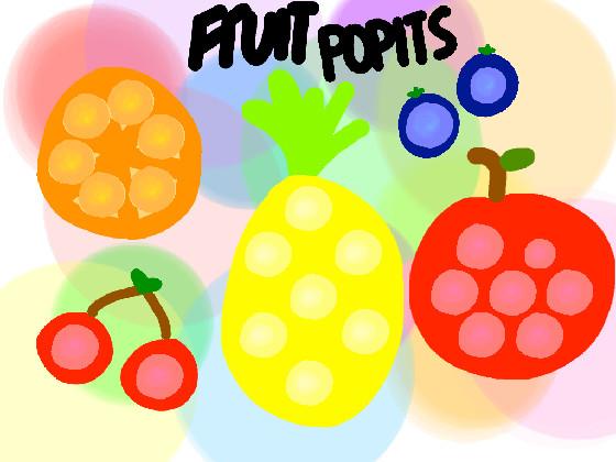 fun popit fruits