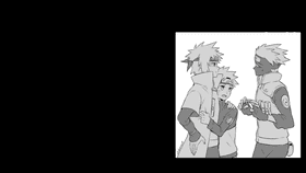 kakashi, naruto, and minato