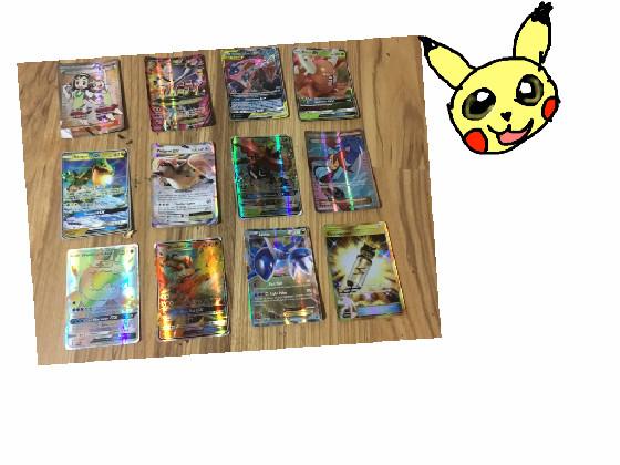 My best pokemon cards