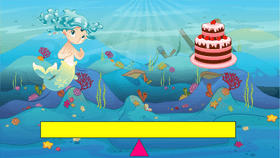 mermaid and cake See-Saw