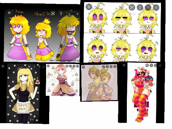 Chica edit not my art tho