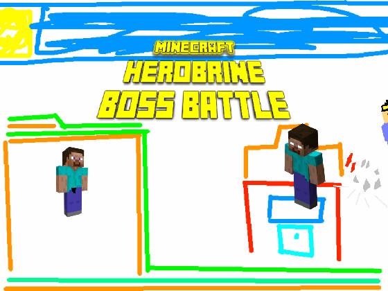 steve vs herobrine