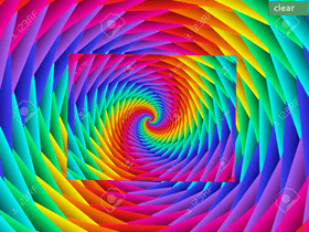 Rainbow spiral