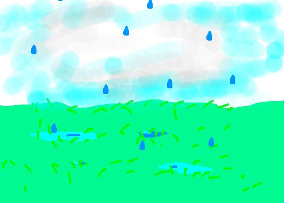 rain drops animation