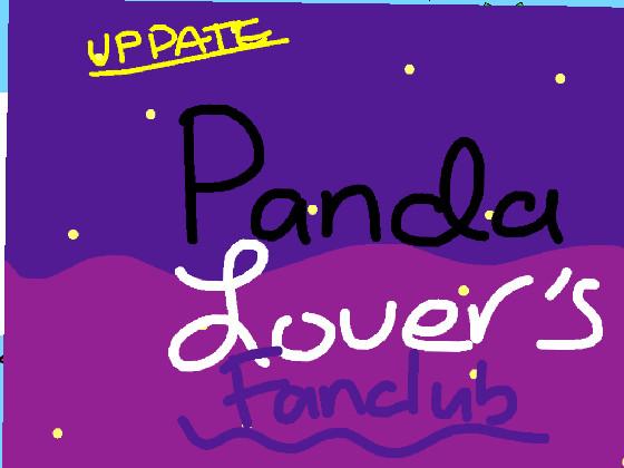 Panda Lover’s Fanclub! Member of the week: SophiSylvie 1