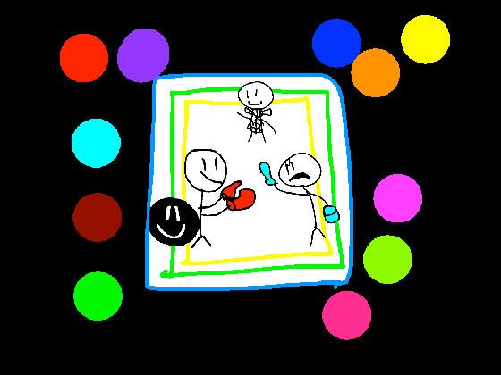 Stick man boxing video