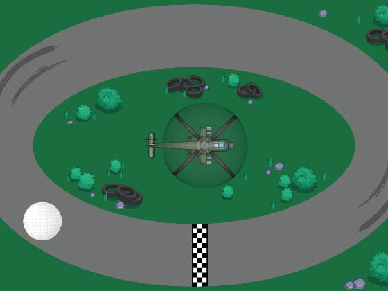 helicopter race track