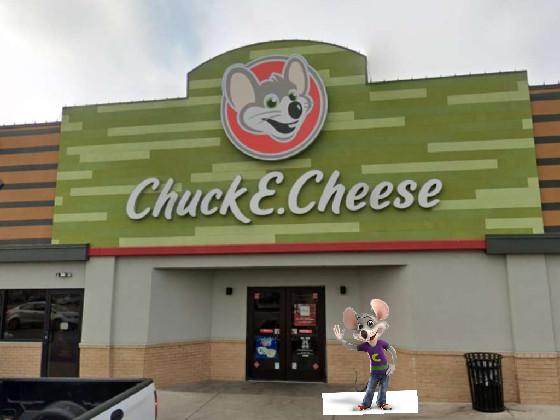 Chuck e goes to Chuck E cheese