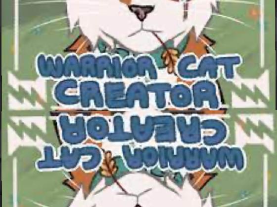 Warrior Cat Creator!