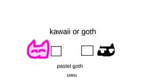 re:kawaii or goth