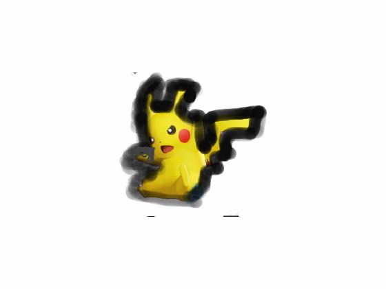 pikchu has a GUN Ahhh