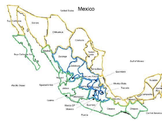 Mexico's political division