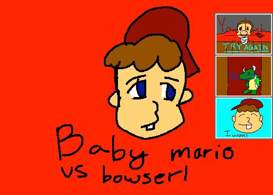 Baby mario boss battle