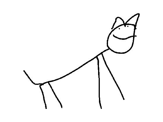 stick cat animation!