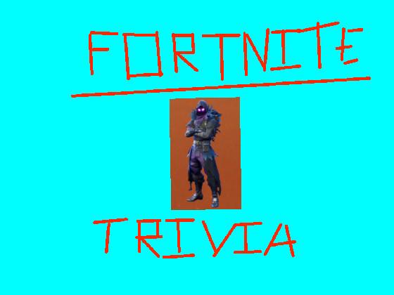 fortnite trivia