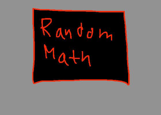 Math Random