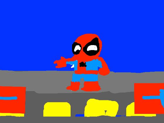 Spiderman's web shooting (plz like cuz it was hard job) 1 1