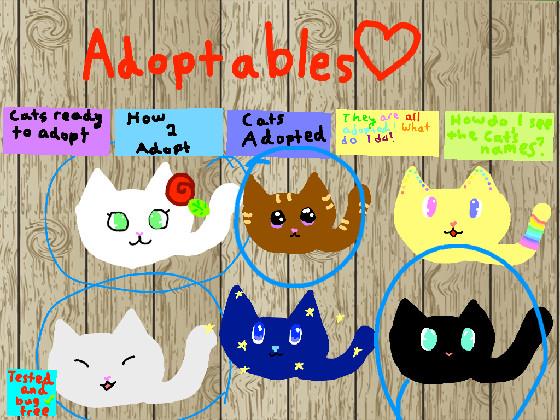 Adoptables♡ 1 1 1 1