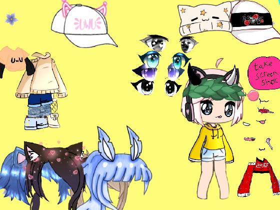 Gacha life dressup 1