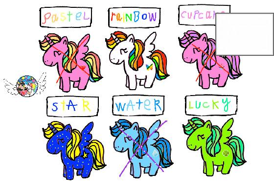 Unicorn adoptables!  1 1