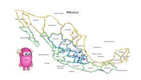 Mexico map