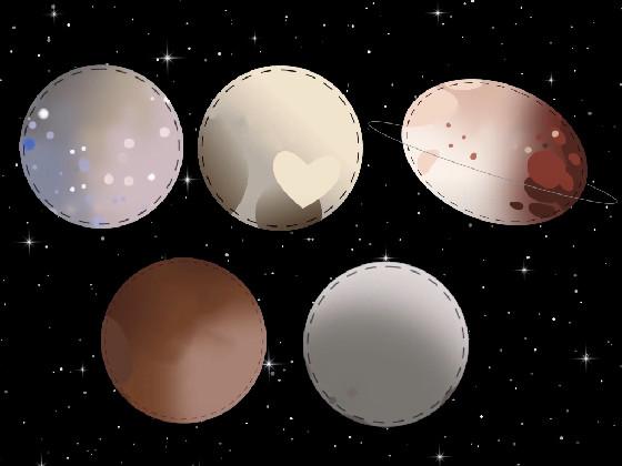 Dwarf Planet Rotations