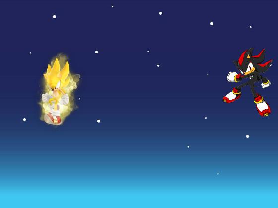 super sonic vs shadow 1