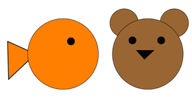 Fish and bear