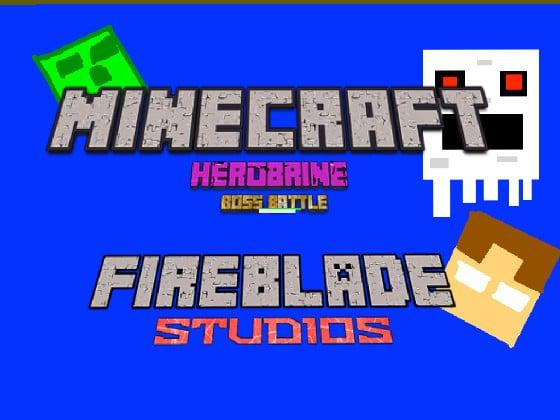 minecraft herobrine boss battle  1