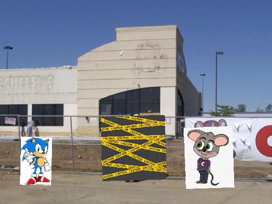 Chuck E. Cheese is getting remodeled