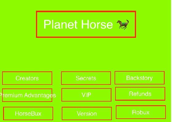 Roblox: Planet Horse