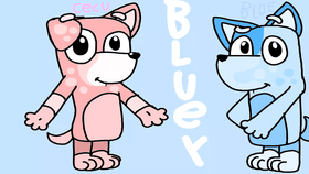 My oc's bluey 6