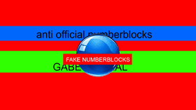 FAKE NUMBERBLOCKS