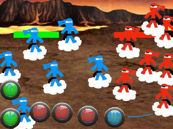 Speedy Sky Ninja Battle 200