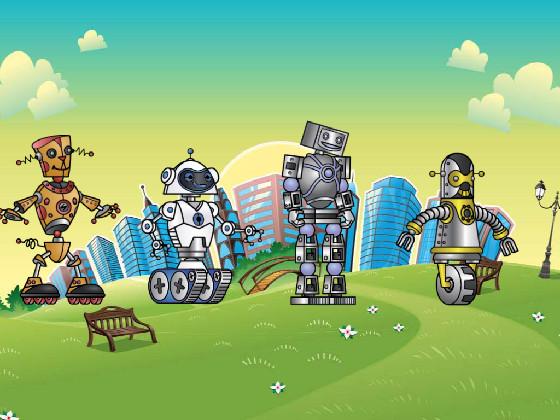 robot rockstars!