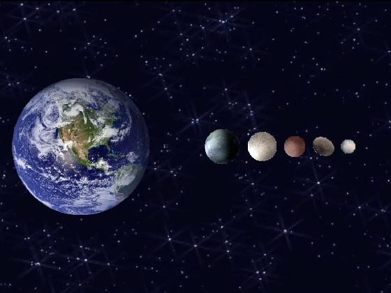 Earth and Dwarf Planets