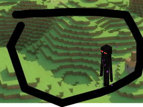edited enderman fight.    this is a copy of herobine boss battle 1