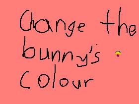 change the rabbit’s color ( Crying, picture, and  a lot more)